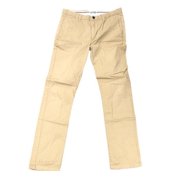 Vintage Acne Studios Jeans Size 36/52 Roc Twill Brown - Picture 10 of 12